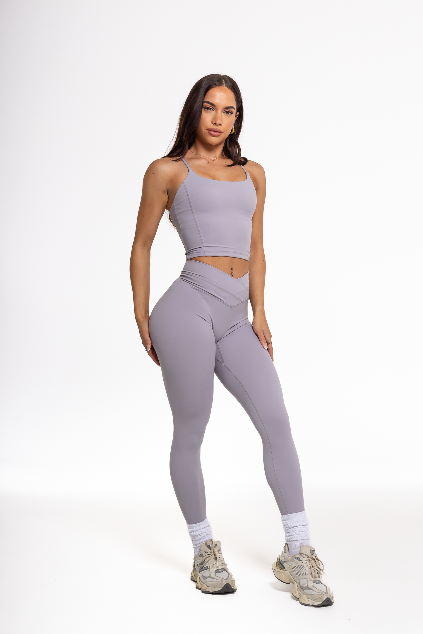 Elate Tank - Lilac Grey *Bundle 3 for 20% off
