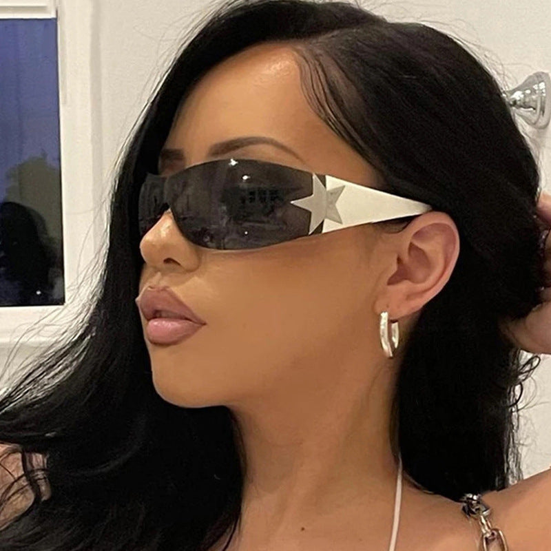 Opulent Star Frameless Sunglasses