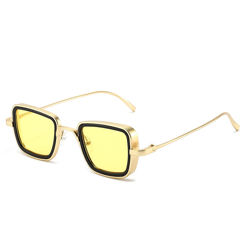 Steampunk Square Frame Sunglasses