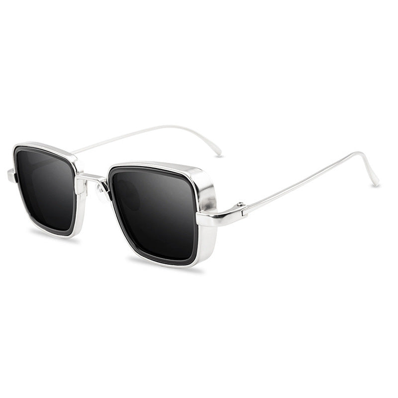 Steampunk Square Frame Sunglasses
