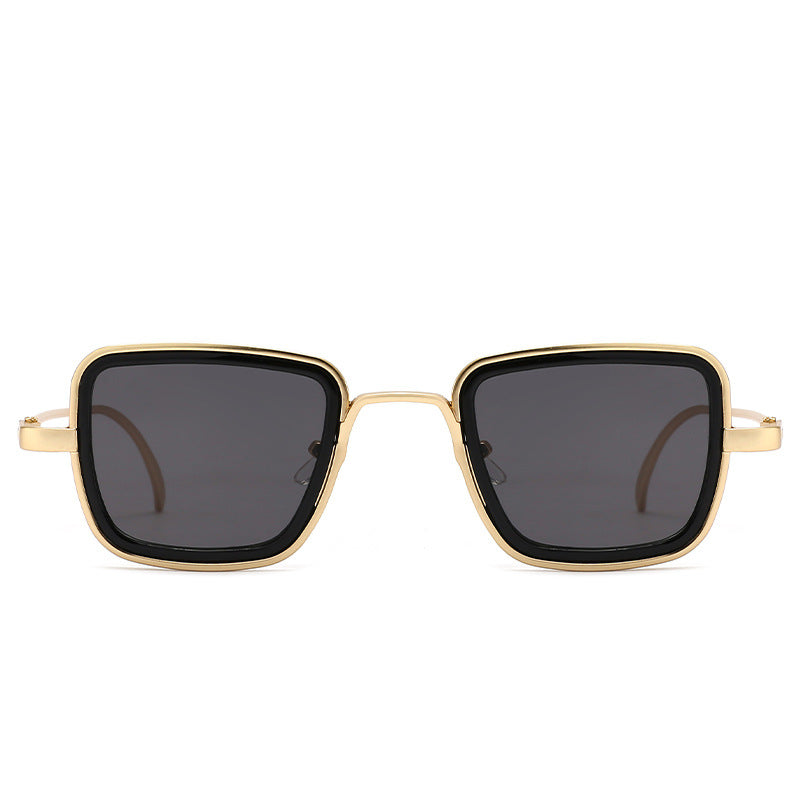 Steampunk Square Frame Sunglasses