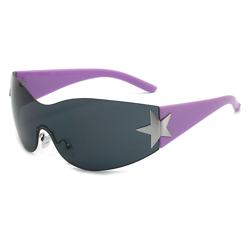 Opulent Star Frameless Sunglasses