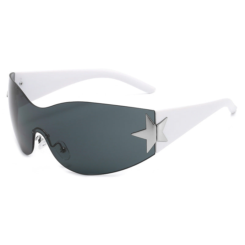 Opulent Star Frameless Sunglasses