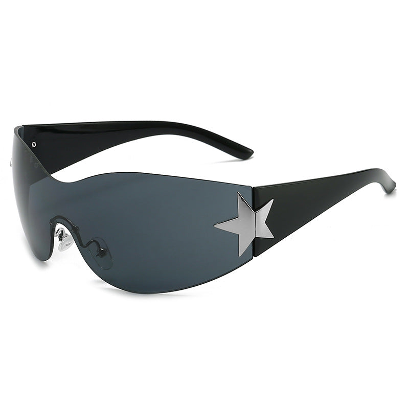 Opulent Star Frameless Sunglasses