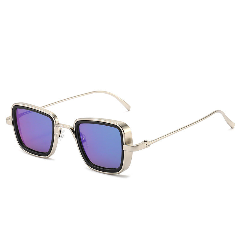 Steampunk Square Frame Sunglasses