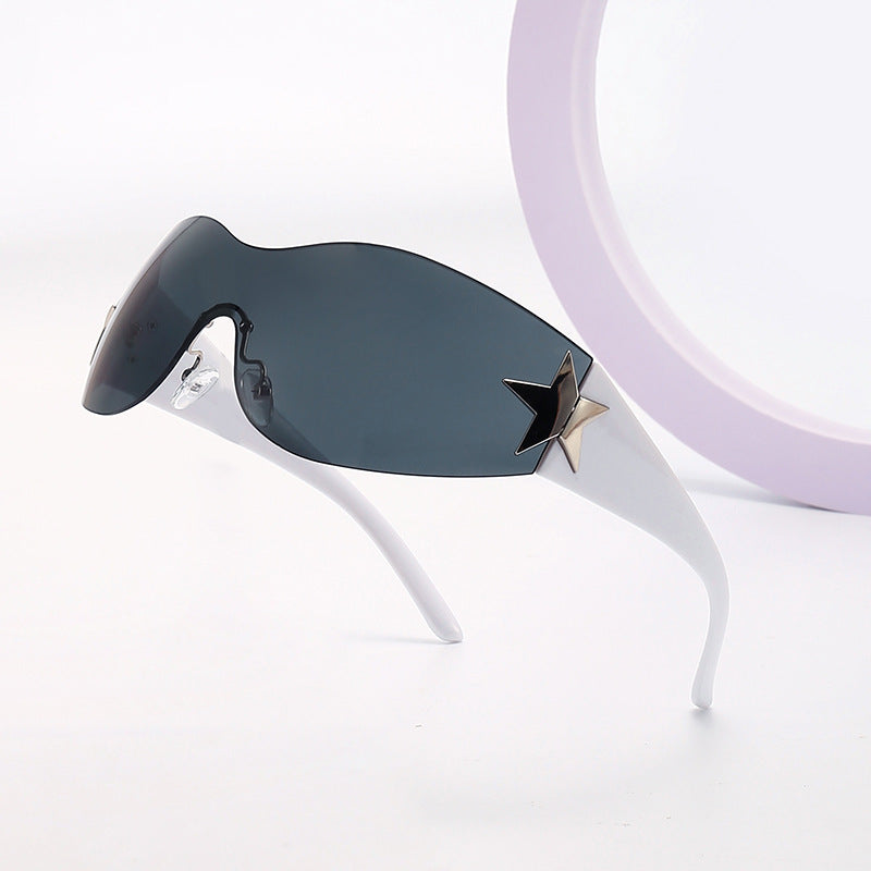 Opulent Star Frameless Sunglasses