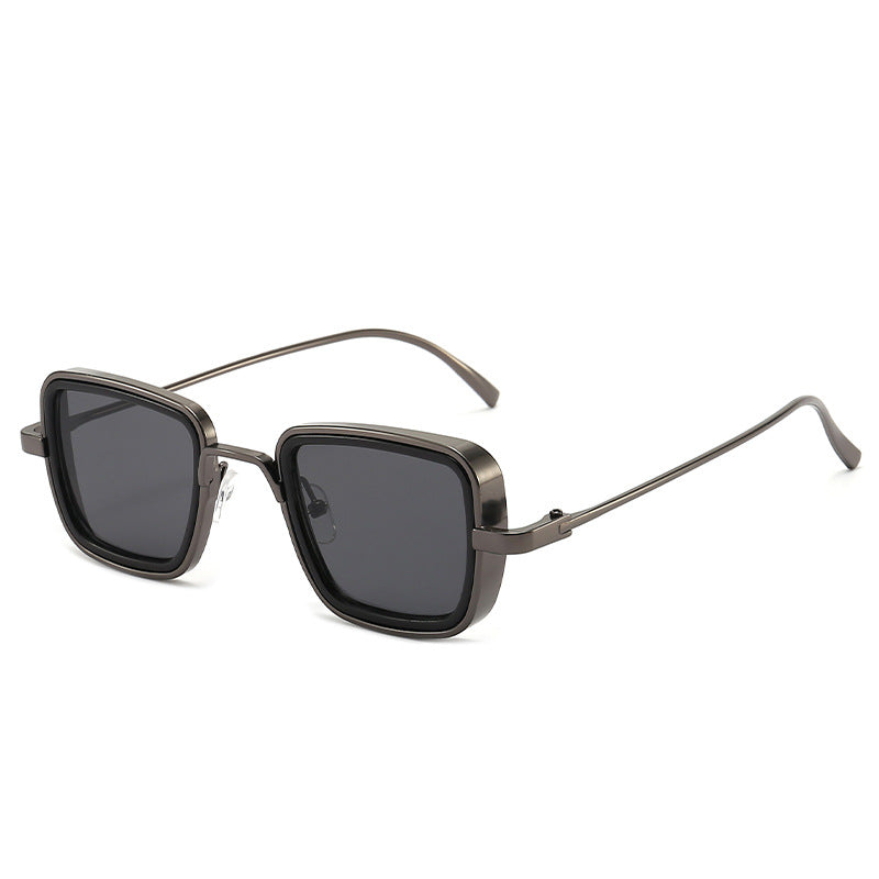 Steampunk Square Frame Sunglasses