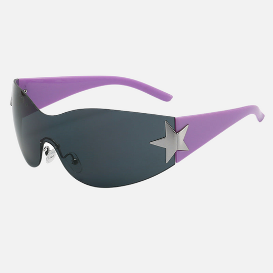 Opulent Star Frameless Sunglasses