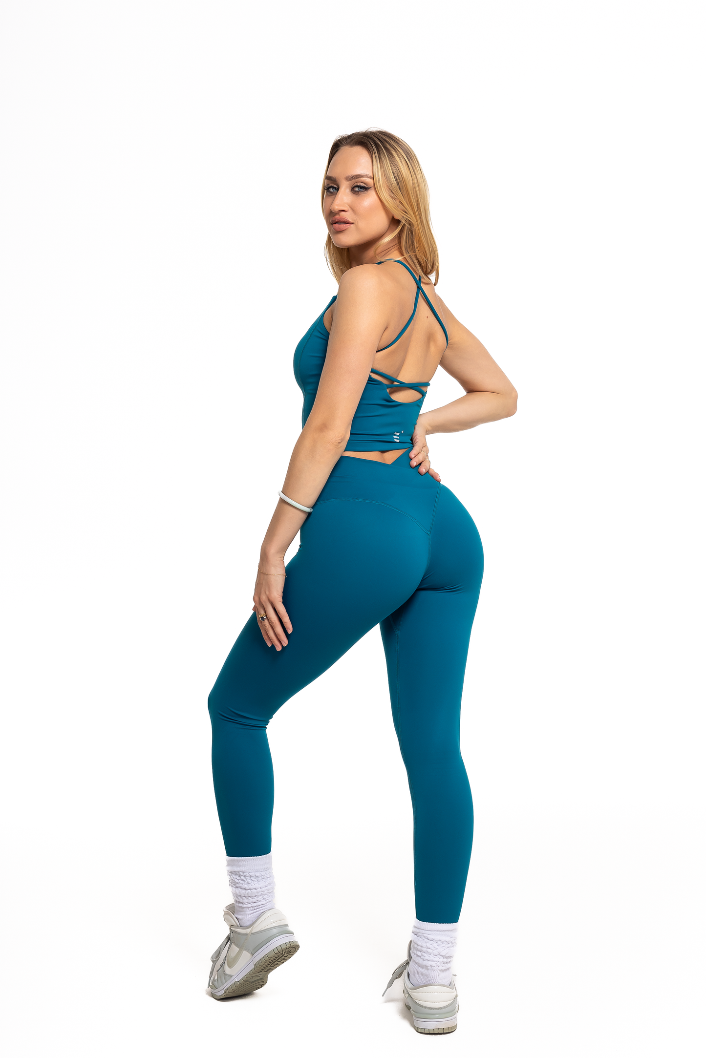 Elate Tank - Ocean Teal