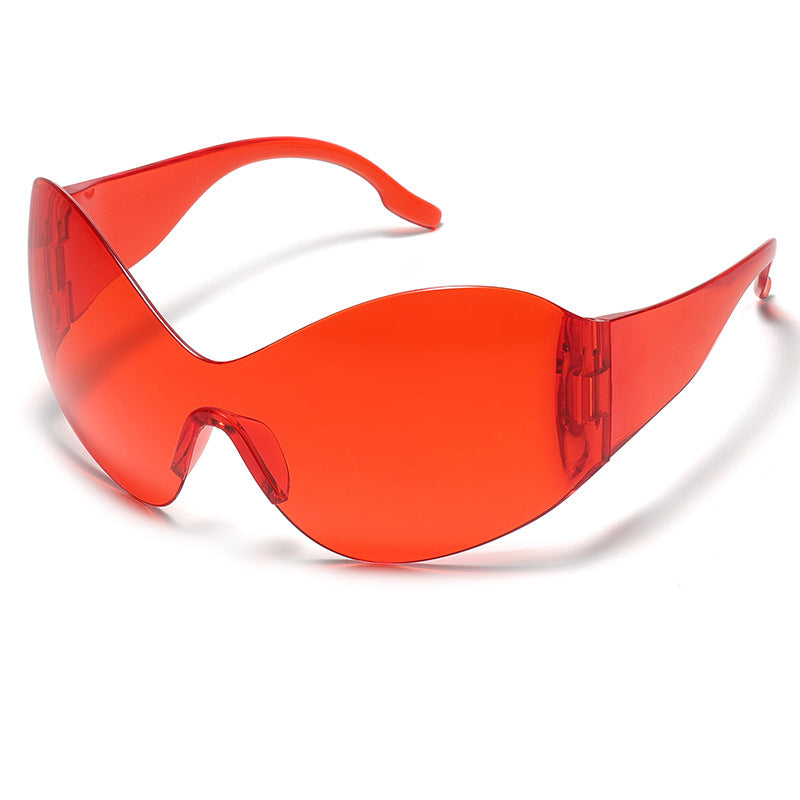 Futuristic Rimless Sunglasses
