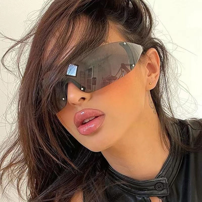 Glamour Rimless Shades Sunglasses