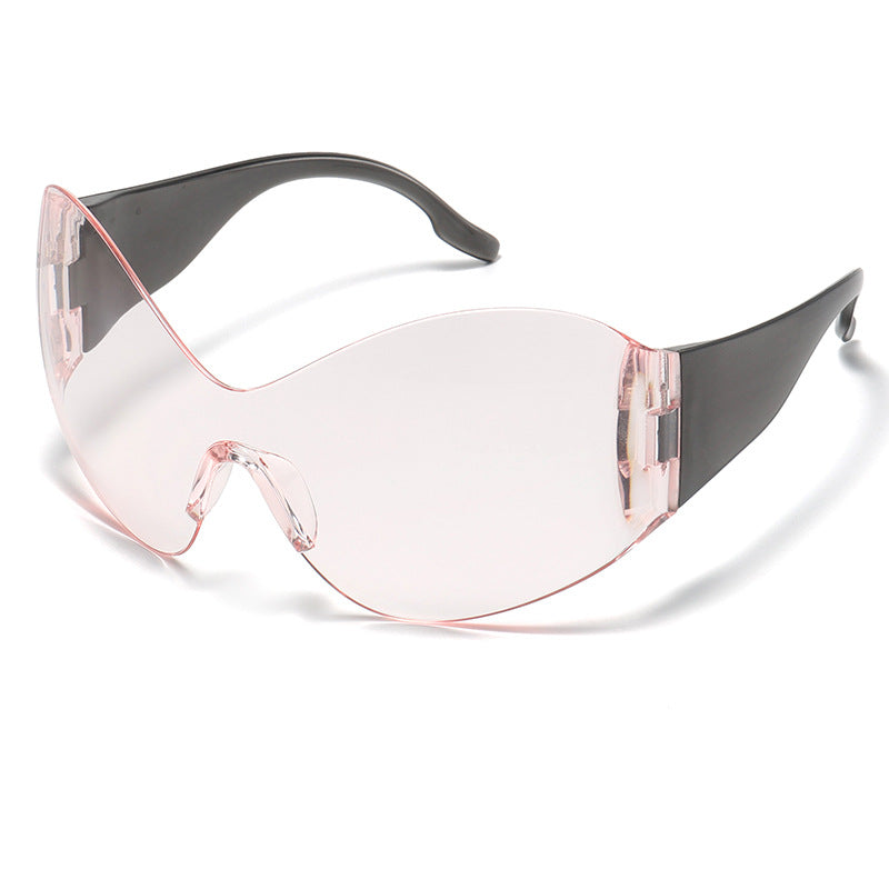 Futuristic Rimless Sunglasses